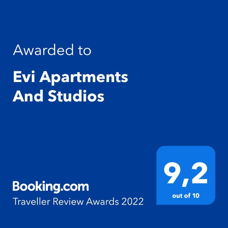 Evi Apartments And Studios Theológos Eksteriør billede